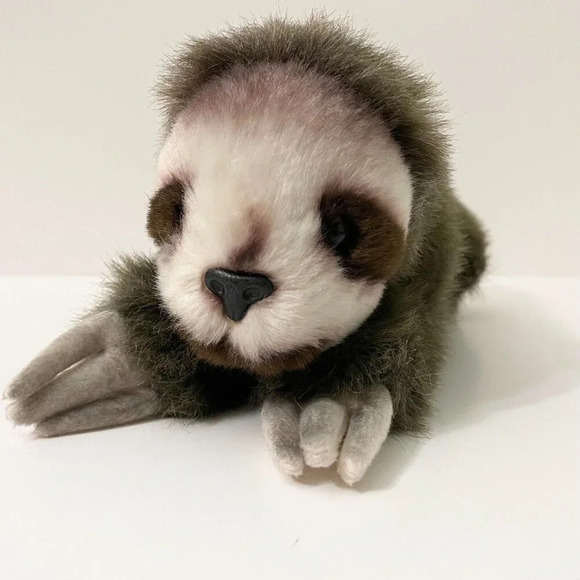 Demdaco Creeping Small Sloth Plush Stuffed Animal 9 Inch Long - Picture 2 of 15